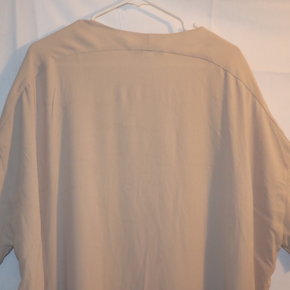 Diane von Furstenberg (DVF) Madera Dunic oversized mini dress in a neutral Sz S - Picture 7 of 10